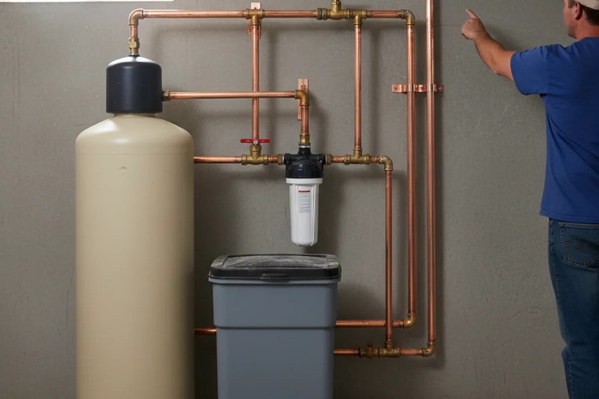 Whole-house water treatment system installed in Abingdon